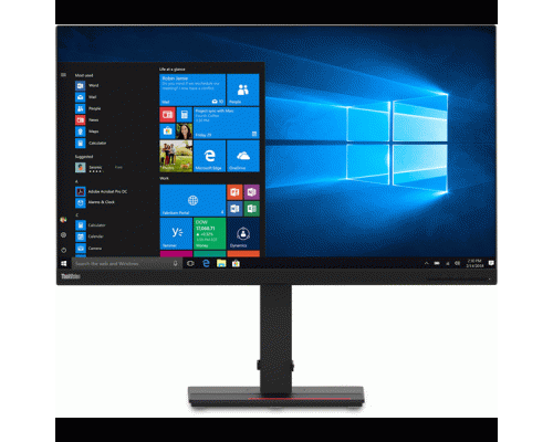 Монитор Lenovo ThinkVision T32h-20 31.5 16:9 QHD (2560x1440) IPS, 4ms, CR 1000:1, DCR 3M:1, BR 350, 178/178, 1xHDMI1.4, 1xDP1.2, 1xUSB-C, USB Hub(4xUSB 3.0), 1xAudio Port (3.5 mm), LTPS, 3YR Exchange