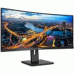 Монитор 34 Philips 342B1C изогнутый*1500 2560x1080 75Гц VA W-LED 21:9 4ms(GtG) 1*HDMI2.0 1*HDMI1.4 DP1.2 1*USB-B 4*USB3.2(BC 1.2) 50M:1 3000:1 178/178 NTSC 81 % sRGB 96 % Adobe RGB 81 % 300cd Tilt HAS Swivel