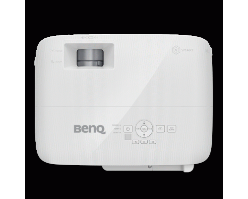 Проектор BenQ EH600 DLP, 1920x1080 FHD, 3500 AL, SMART, 1.1X, TR 1.49~1.64, HDMIx1, VGA, USBx2, wireless projection, 5G WiFi/BT, (USB dongle WDR02U inc), Android, 16GB/2GB, White