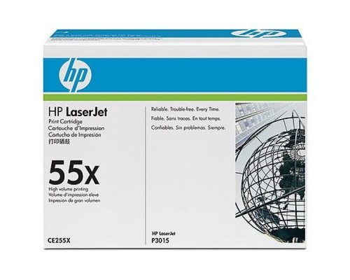 Картридж HP 55X CE255X