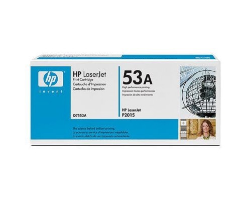 Оригинальный картридж hp Q7553A № 53A чёрный