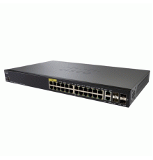 Коммутатор Cisco SG350-28MP 28-port Gigabit POE Managed Switch                                                                                                                                                                                            