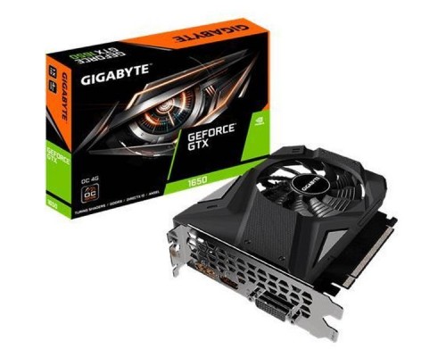 Видеокарта PCIE16 GTX1650 4GB GDDR6 GV-N1656OC-4GD GIGABYTE