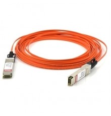 Кабель AOC QSFP+/QSFP+ 40GE 10M QSFP-H40G-AOC10M HUAWEI Кабель стекирования Huawei QSFP-H40G-AOC10M 40GE, длина: 10 метров (Два QSFP+ трансивера, Оптический активный кабель для использования внутри помещений, Active Optic Cable /AOC, 850нм/) 02310   