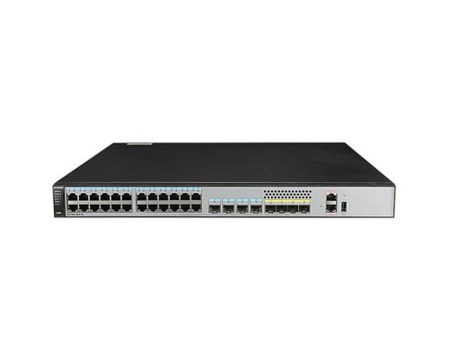 Коммутатор 48SFP+ 6QSFP28 CE6881-48S6CQ-B N1-CF HUAWEI Коммутатор Huawei CloudEngine CE6881-48S6CQ-B (02352QGG / 88035UPQ), включая: - Коммутатор Huawei CloudEngine CE6881-48S6CQ-B (48x 10GE SFP+ ports, 6x 100GE QSFP28 ports; Forwarding: 940Mbps; Swi