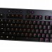 Клавиатура проводная игровая Logitech G815, оригинальная заводская РУС гравировка [920-009007]