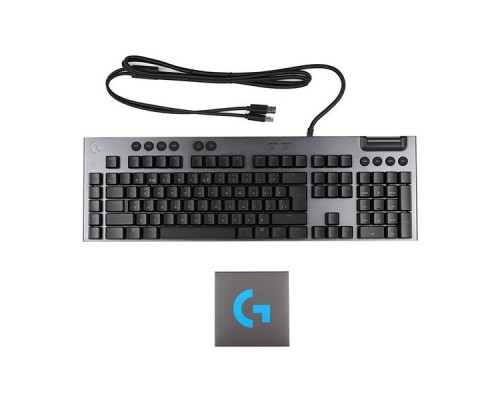 Клавиатура проводная игровая Logitech G815, оригинальная заводская РУС гравировка [920-009007]