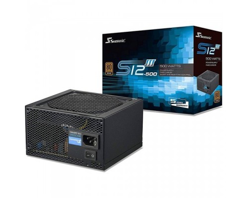 Блок питания Seasonic S12III-500 Bronze/ SSR-500GB3 80+Bronze S12III-500 Bronze/ 500GB3