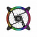 Вентилятор в корпус HALO 4.0 12cm FAN 120mm, 800~2000RPM, 18.3-45.2CFM, 13.5-35.2dB(A), PWM, RGB, RTL