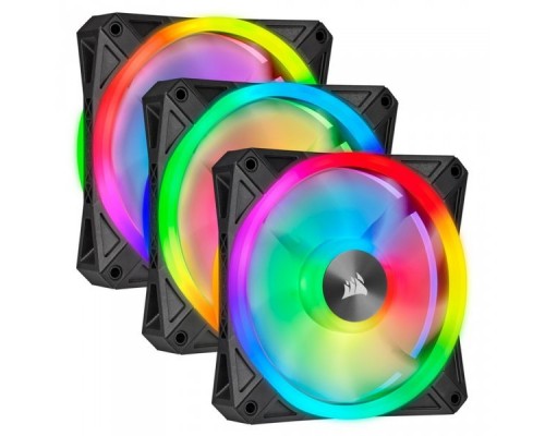 Вентилятор iCUE QL120 RGB [CO-9050098-WW] 120mm PWM Triple Fan with Lighting Node CORE