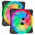 Вентилятор iCUE QL140 RGB [CO-9050100-WW] 140mm PWM Dual Fan Kit with Lighting Node CORE