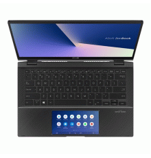 Ноутбук ASUS Zenbook Flip 14 XMAS UX463FL-AI023T i5-10210U/8Gb/512GB SSD Nvme/NV MX250 2Gb/14.0 FHD 1920x1080 TOUCH IPS Glare/ScreenPad/WiFi/BT/FP/Cam/Illum KB/Windows 10 Home/1.4Kg/Grey/Sleeve, Stylus                                                 