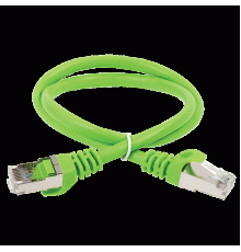 Патчкорд ITK Коммутационный шнур (патч-корд), кат.5Е FTP, 3м, зеленый                                                                                                                                                                                     