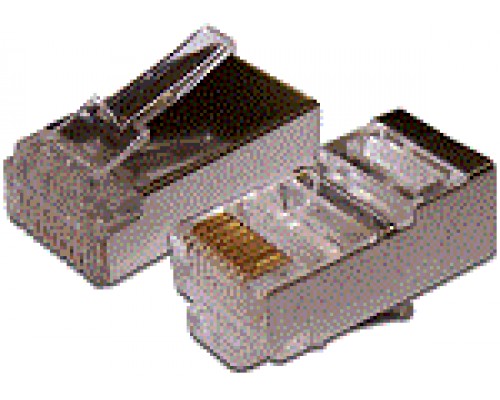 Коннектор RJ45 STP 8P8C, универсальный, cat.5e, 100 шт.