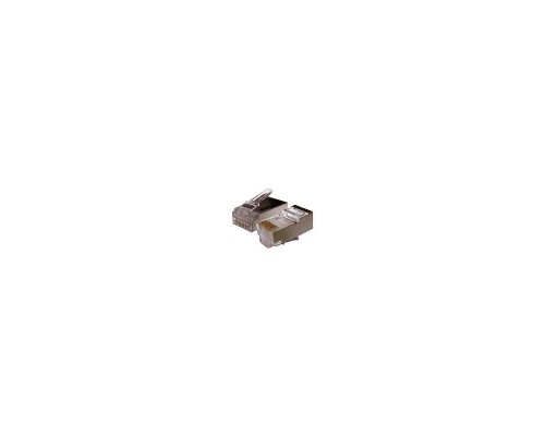 Коннектор RJ45 STP 8P8C, универсальный, cat.6, 100 шт.