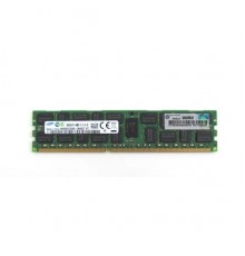 Память HPE 16GB PC3-14900 (DDR3-1866) dual-rank x4 1.50V Registered memory for Gen8, E5-2600v2 series, analog 715274-001, Replacement for 708641-B21, 712383-081                                                                                          