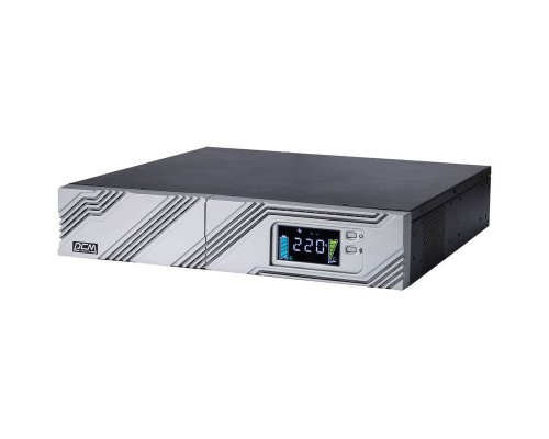Серверный ИБП Powercom Smart-UPS SMART RT, Line-Interactive, 1000VA/900W, Rack/Tower, IEC 8*C13, Serial+USB, SNMP Slot, подкл. доп. Батарей (1157673)