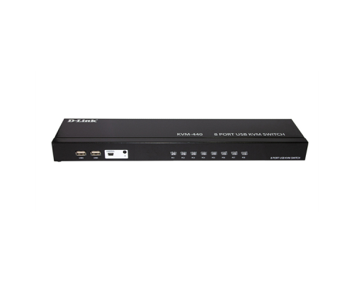 Переключатель KVM D-link KVM-440