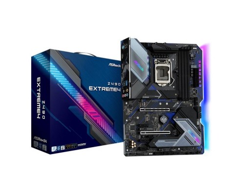 Материнская плата Z490 S1200 ATX Z490 EXTREME4 ASROCK