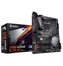 Материнская плата Z490 S1200 ATX Z490 AORUS ELITE AC GIGABYTE                                                                                                                                                                                             