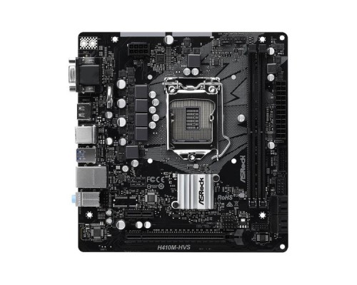 Материнская плата H410 S1200 MATX H410M-HVS ASROCK