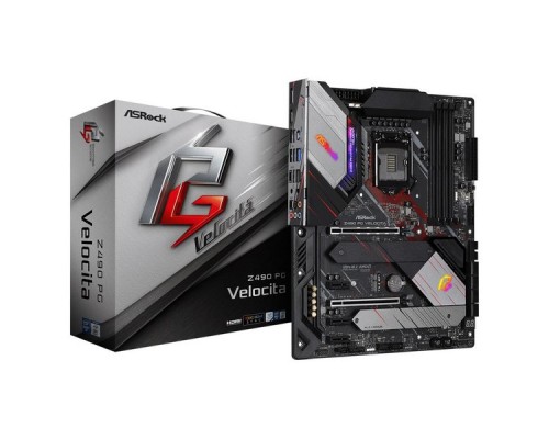 Материнская плата Z490 S1200 ATX Z490 PG VELOCITA ASROCK