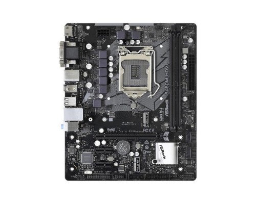 Материнская плата B460 S1200 MATX B460M-HDV ASROCK