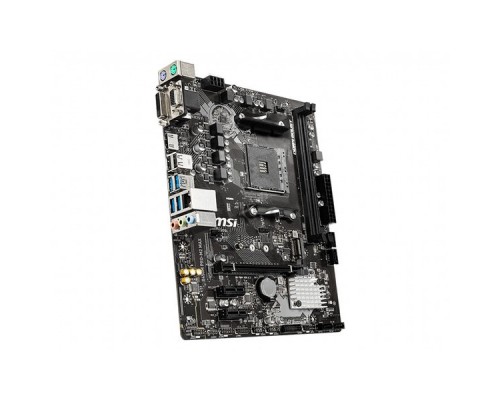 Материнская плата MSI B450M PRO-M2 MAX AM4, AMD B450, 2xDDR4, PCI-Ex16, 2xPCI-Ex1, DVI, D-Sub, HDMI, SATAIII+RAID, M.2, GBLan, USB 3.1, mATX, Retail