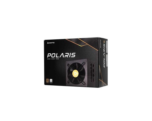 Блок питания Chieftec Chieftec Polaris 550W, ATX 12V 2.3 PSU,W/12cm Fan,80 plus Gold, full cable management, PPS-550FC Box