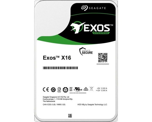 Накопитель на жестком магнитном диске Seagate Жесткий диск  Exos X10 HDD 10Tb Seagate Enterprise Exos X16 512E ST10000NM001G  3.5