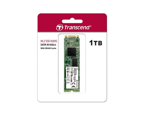 Флеш-накопитель Transcend Твердотельный накопитель SSD Transcend 1TB M.2 2280 SSD, SATA3 B+M Key, TLC