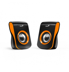 Колонки Genius SP-Q180, 2.0, 2 x 3W RMS, USB-power, Orange                                                                                                                                                                                                