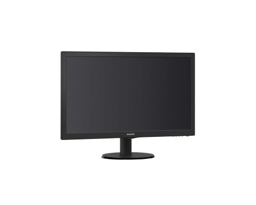 Монитор жидкокристаллический PHILIPS Монитор LCD 23.6'' [16:9] 1920х1080(FHD) MVA, nonGLARE, 250cd/m2, H178°/V178°, 3000:1, 10M:1, 16.7M, 25ms, VGA, DVI, Tilt, 3Y, Black