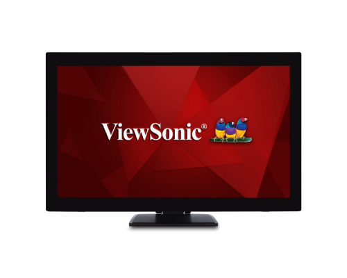 Монитор жидкокристаллический ViewSonic Монитор LCD 27'' [16:9] 1920х1080(FHD) MVA, nonGLARE, TOUCH, 230cd/m2, H178°/V178°, 3000:1, 50M:1, 16.7M, 12ms, VGA, HDMI, DP, USB-Hub, Height adj, Tilt, Speakers, 3Y, Black