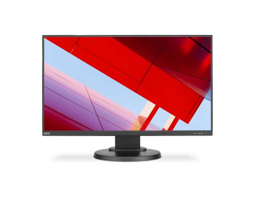 Монитор жидкокристаллический NEC Монитор LCD 24'' [16:9] 1920х1080(FHD) IPS, nonGLARE, 250cd/m2, H178°/V178°, 1000:1, 16.7M, 6ms, VGA, HDMI, DP, USB-Hub, Height adj, Pivot, Tilt, Swivel, Speakers, 3Y, Black