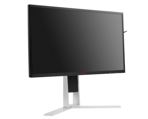 Монитор жидкокристаллический AOC Монитор LCD 27'' [16:9] 2560х1440 IPS, nonGLARE, 350cd/m2, H178°/V178°, 50М:1, 4ms, HDMI, DP, USB-Hub, Pivot, Tilt, HAS, Speakers, Audio out, 3Y, Black