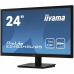 Монитор жидкокристаллический Iiyama Монитор LCD 24'' [16:9] 1920х1080(FHD) TN, nonGLARE, 250cd/m2, 170°/160°, 1000:1, 80M:1, 16.7M, 1ms, VGA, HDMI, DP, USB-Hub, Tilt, Speakers, 3Y, Black