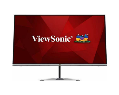 Монитор жидкокристаллический ViewSonic Монитор LCD 27'' [16:9] 1920х1080(FHD) IPS, nonGLARE, 250cd/m2, H178°/V178°, 1000:1, 80M:1, 4ms, VGA, 2xHDMI, Tilt, Speakers, 2Y, Black+Silver