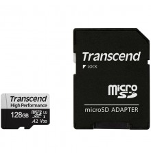 Флеш-накопитель Transcend Карта памяти Transcend 128GB SD Card UHS-I U3 A2                                                                                                                                                                                