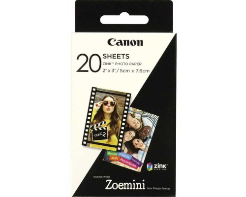 Бумага Canon Фотобумага для Zoemini  ZP-2030 20 SHEETS EXP HB