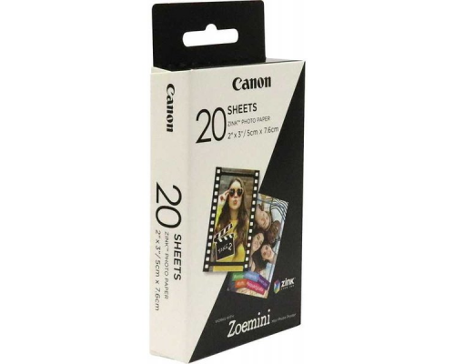 Бумага Canon Фотобумага для Zoemini  ZP-2030 20 SHEETS EXP HB