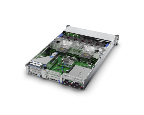 Сервер HPE DL380 Gen10, 1(up2)x 5222 Xeon-G 4C 3.8GHz, 1x32GB-R DDR4, S100i/ZM (RAID 0,1,5,10) noHDD (8/24+6 SFF 2.5