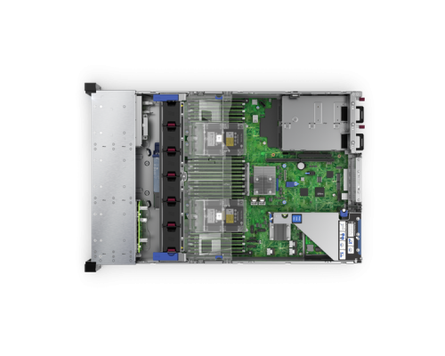 Сервер HPE DL380 Gen10, 1(up2)x 4210R Xeon-S 10C 2.4GHz, 1x32GB-R DDR4, P408i-a/2GB (RAID 1+0/5/5+0/6/6+0/1+0 ADM) noHDD (24+6 SFF 2.5