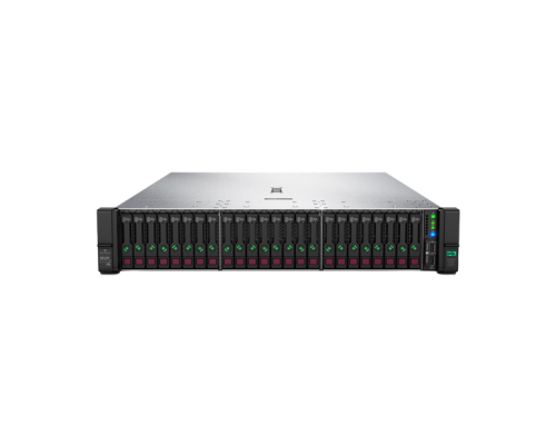 Сервер HPE DL380 Gen10, 1(up2)x 4210R Xeon-S 10C 2.4GHz, 1x32GB-R DDR4, P408i-a/2GB (RAID 1+0/5/5+0/6/6+0/1+0 ADM) noHDD (24+6 SFF 2.5