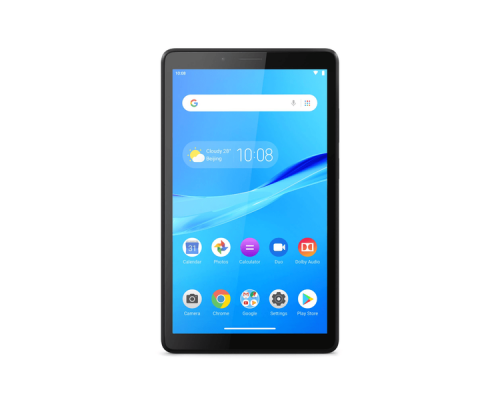 Компьютер планшетный Lenovo Lenovo Tab M7 TB-7305i  7.0'' WSVGA(1024x600) IPS/MediaTek MT8321 1.3GHz Quad/1GB/16GB/Mali-400/3G/GPS/WiFi n/BT4.0/microUSB/2.0MP+2.0MP/microSD/3500mAh/10.0h/238g/A9.0/1Y/BLACK