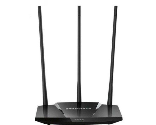 N300 Wi-Fi Router, 1 10/100M WAN + 3 10/100M LAN, 3 fixed antennas