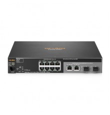 Коммутатор Aruba 2530 8G Switch (Managed, L2, 8*10/100/1000 + 2*10/100/1000 or SFP, Fanless design, Rackmount 19”)                                                                                                                                        