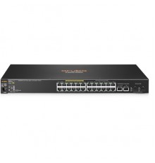 Коммутатор Aruba 2530 24 PoE+ Switch (Managed, L2, 24*10/100 + 2*10/100/1000 + 2*SFP, PoE+ 195W, Rackmount 19”)                                                                                                                                           