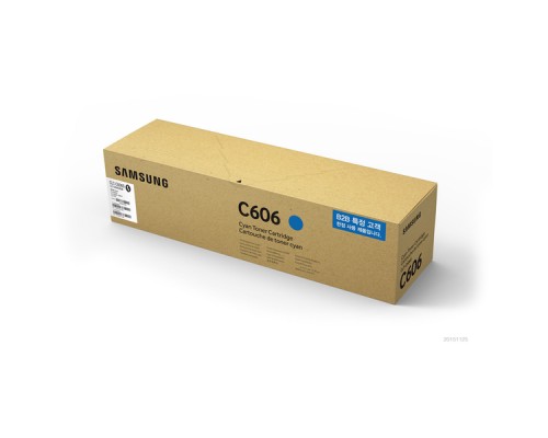 Тонер-картридж Samsung CLT-C606S Cyan Toner Cartridge