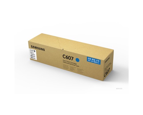 Тонер-картридж Samsung CLT-C607S Cyan Toner Cartridge